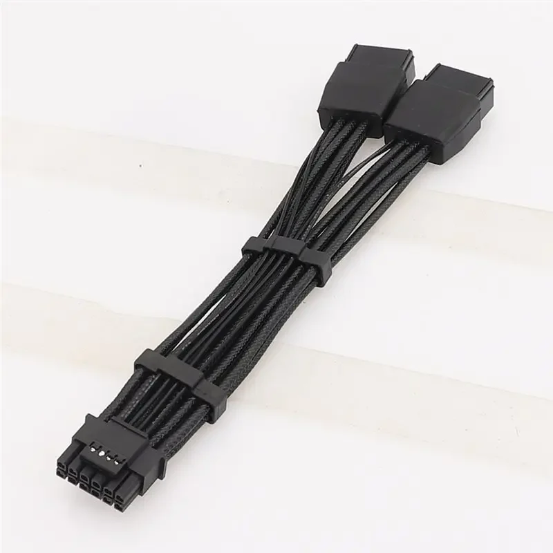T43C-NEW GPU RTX4090 RTX4080 Series 16AWG 2X8pin PCI-E 16Pin (12+4) PCI-E 5.0 12VHPWR Connector 90-Degree Elbow