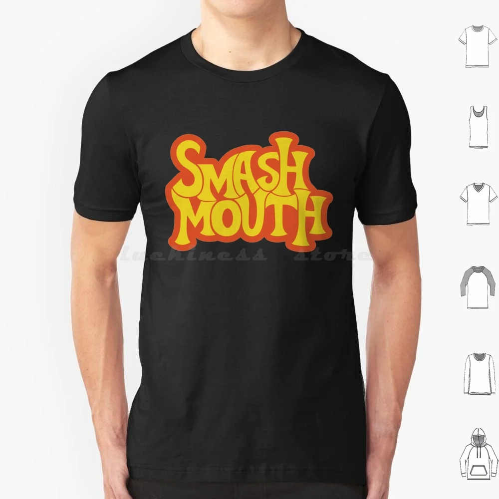 Camiseta Smash Mouth tamanho grande 100% algodão The Monkees Monkees Davy Jones Peter Tork Micky Dolenz Mike Nesmith Música dos anos 60