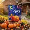 Thanksgiving Garden Flag 12x18 Double Sided Christian Fall Yard Decor llz