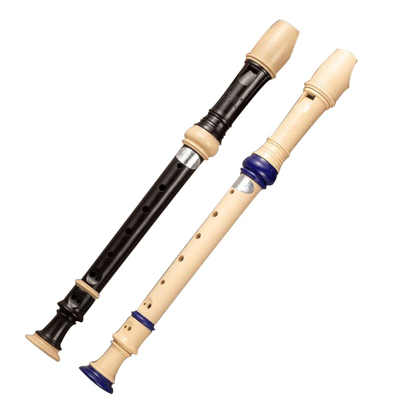 Professional Eight Hole Treble Flute 8-Hole Soprano Recorder Clarinet Black Sound Easy Adjustable Food Grade ABS Non-toxic