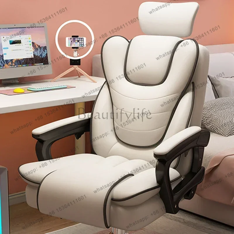Factory Direct Sales Sedentary Comfort Esports Chairs Ergonomic Recliner Handrail Salon Office Chairs Lounge Vanity Senior Desig