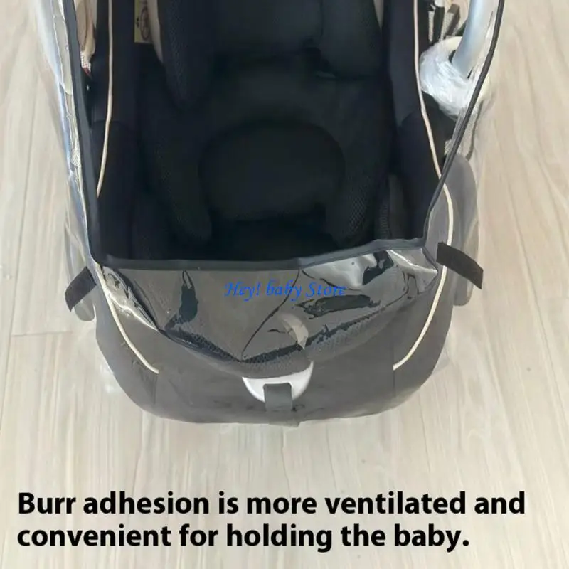 Q1FE Universal Baby Weather Deckung Schnell einfach Installation Clear Panel