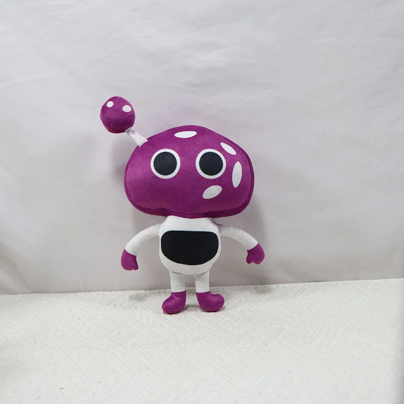 أمين جارتن أوف بانبانز 0 تروفليتووت قطيفة أرجوانية فطر ألعاب قطيفة لرياض الأطفال لعبة من نسيج مخملي لهدايا أعياد ميلاد الأطفال