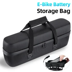 E-bike Battery Storage Bag PU+EVA Large Capacity Explosion-proof Fireproof Lipo Bag For Ebike Battery Charging Safe Storage Bag