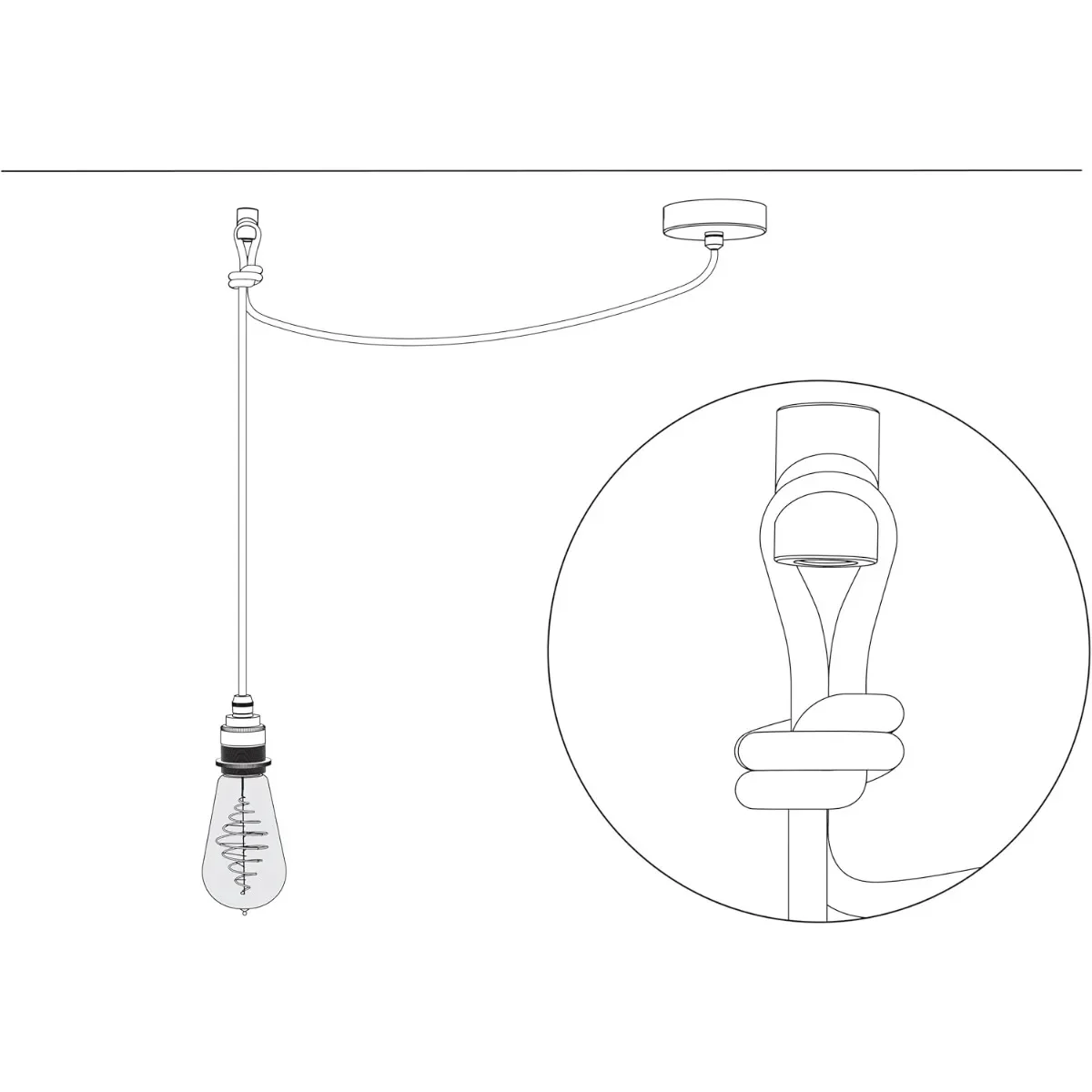 

JOYINLED DIY люстра крючок для освещения черный Swag потолочный настенный подвесной светильник кабельный декор растение крючки в горшках проводной органайзер