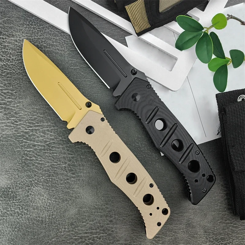 Outdoor BM275 Tactical Folding Knife Hunting Camping G10 Handle Fishing Survival Rescue Hiking Travel EDC Folding Knife