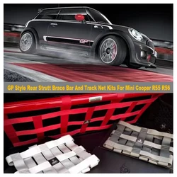 Brand New Metal Material GP Style Rear Strutt Brace Bar And Track Net Kits For Mini Cooper R55 R56