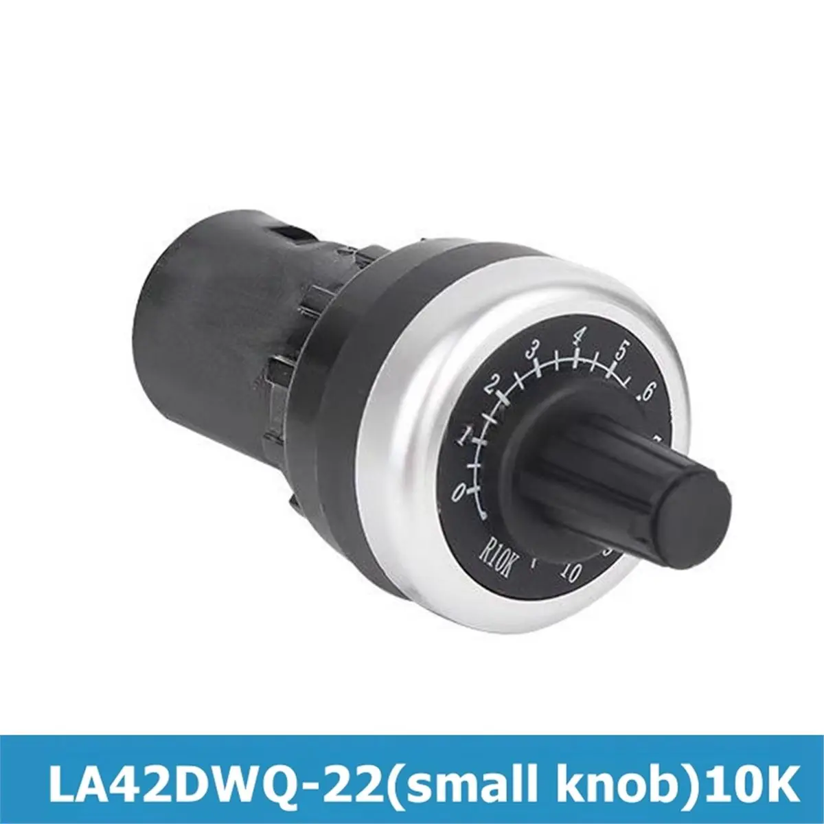 5Pcs LA42DWQ-22 22mm Diameter Pots Rotary Potentiometer Potentiometer Knob Resistance Switch 10K