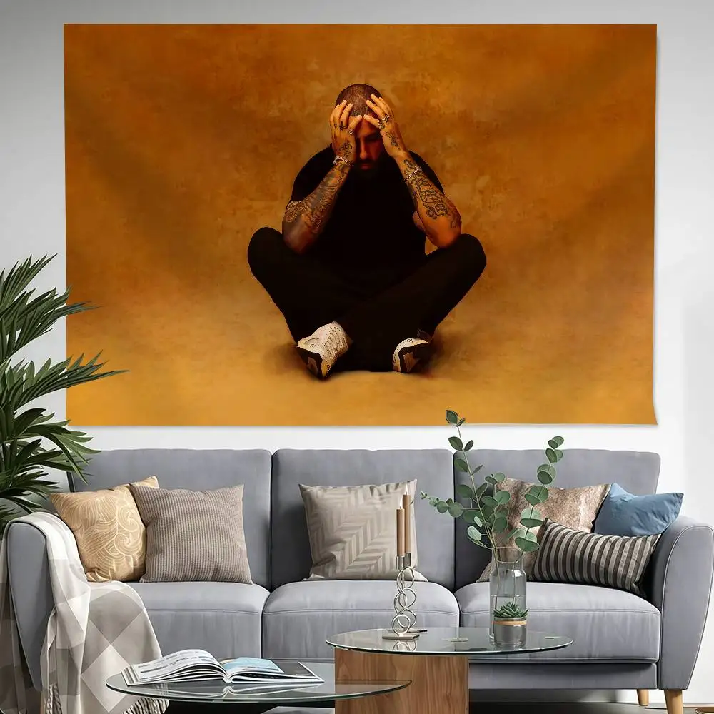 

Singer N-Nicky Jam Bohemio 150x200cm 60x90cm Flag Decoration Outdoor Picnic Party Home Camping Party Art Hanging Banner