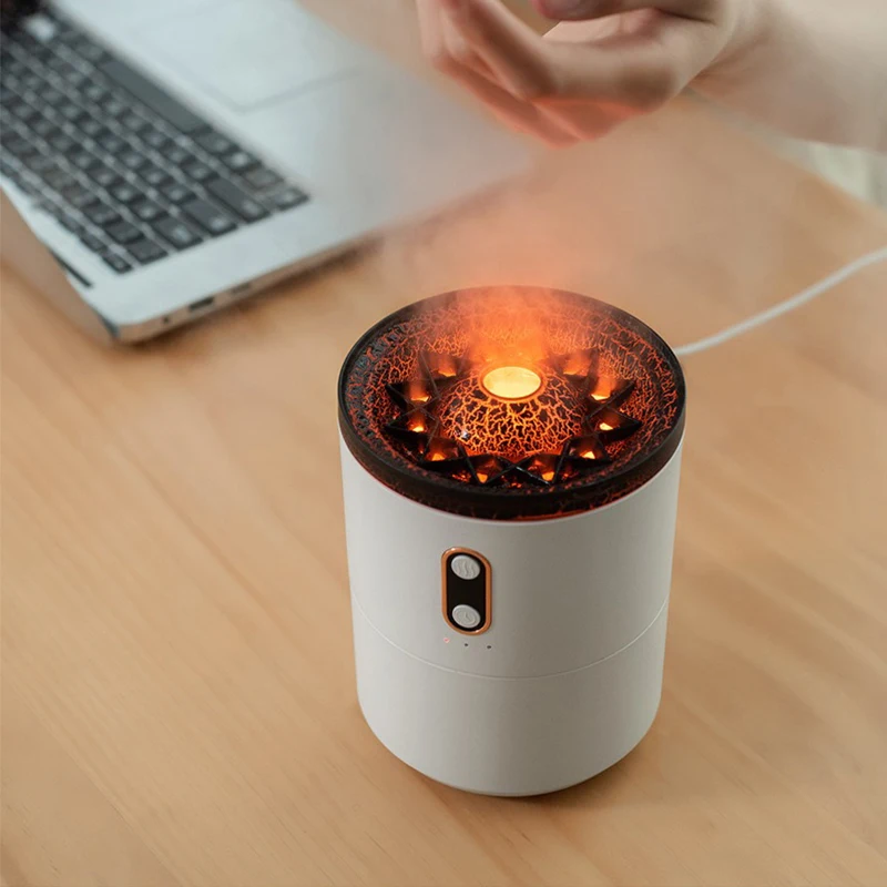 

Dual Nozzle Heavy Fog Humidifier 450ml Jellyfish USB Electric Ultrasonic Air Humidifier