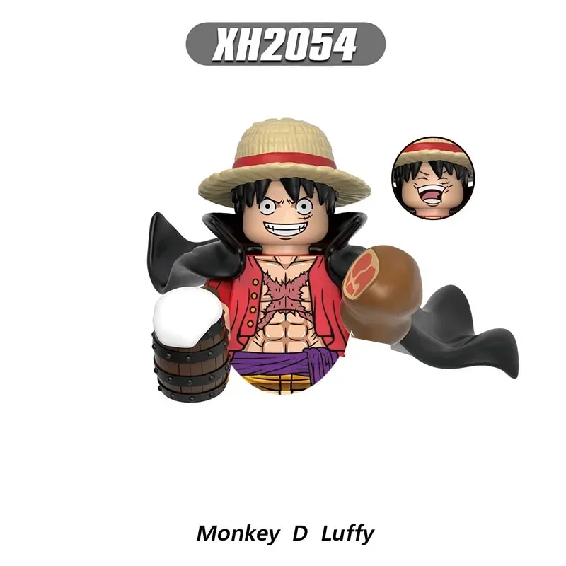 Luffy Sabo Zoro Portgas Sengoku décennie s de Construction pour Enfants, Briques Anime, Poupées Japonaises, Mini Figurines d'action, décennie s à Assembler, Cadeaux