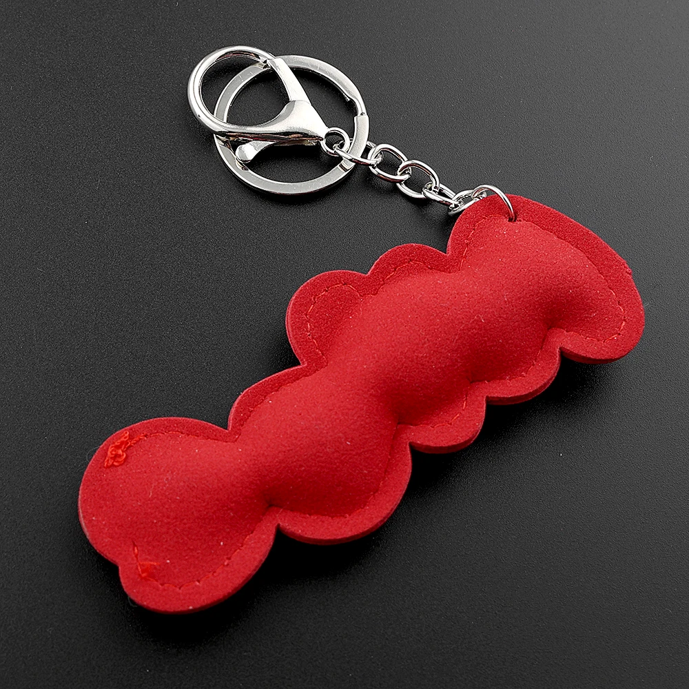 Schöner Schlüsselanhänger mit Spruchanhänger für Damen und Herren, voller Strass, interessantes Geburtstagsgeschenk, lustiges Logo, Taschenanhänger, Schlüsselanhänger, Schmuck – Detail 7