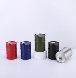 1Pc 25oz Water Bottle Drums Whisky Portable Stainless Steel Hip Flask