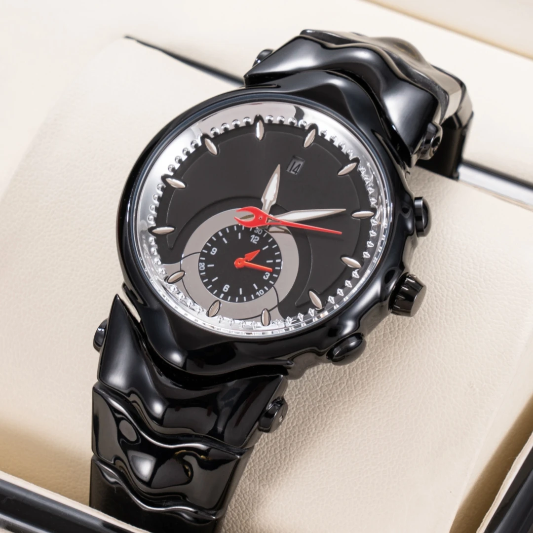 New Luxury Mens Watches Waterproof Quartz watches for Men High End Retro Millennium Style Design Watch Jewelry Dressing Y2K Male