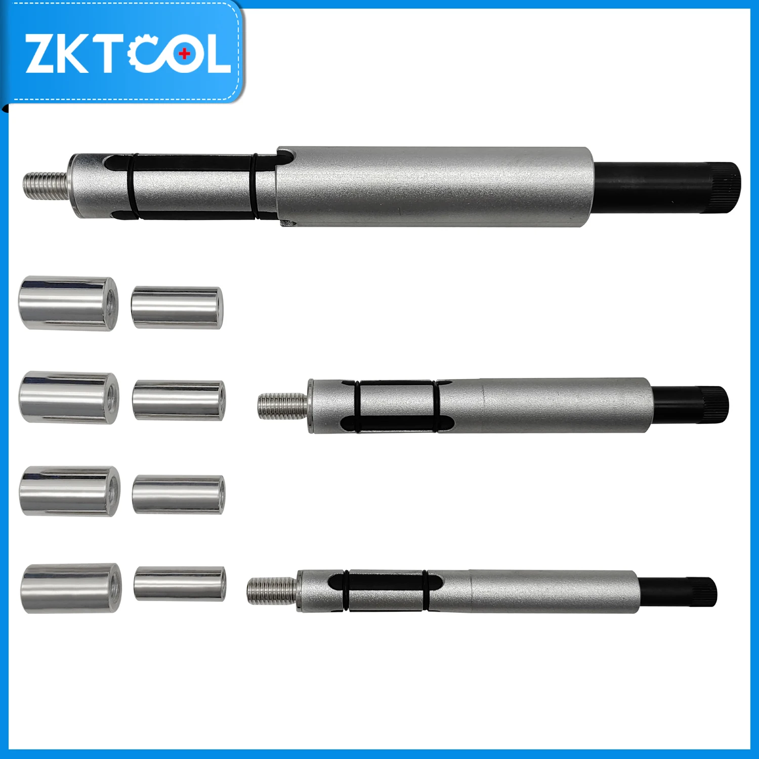 11-Piece Clutch Center Shaft Alignment Tool Kit, Clutch Plate Alignment Tool with 3-Axis Clutch Installation and Removal Tool