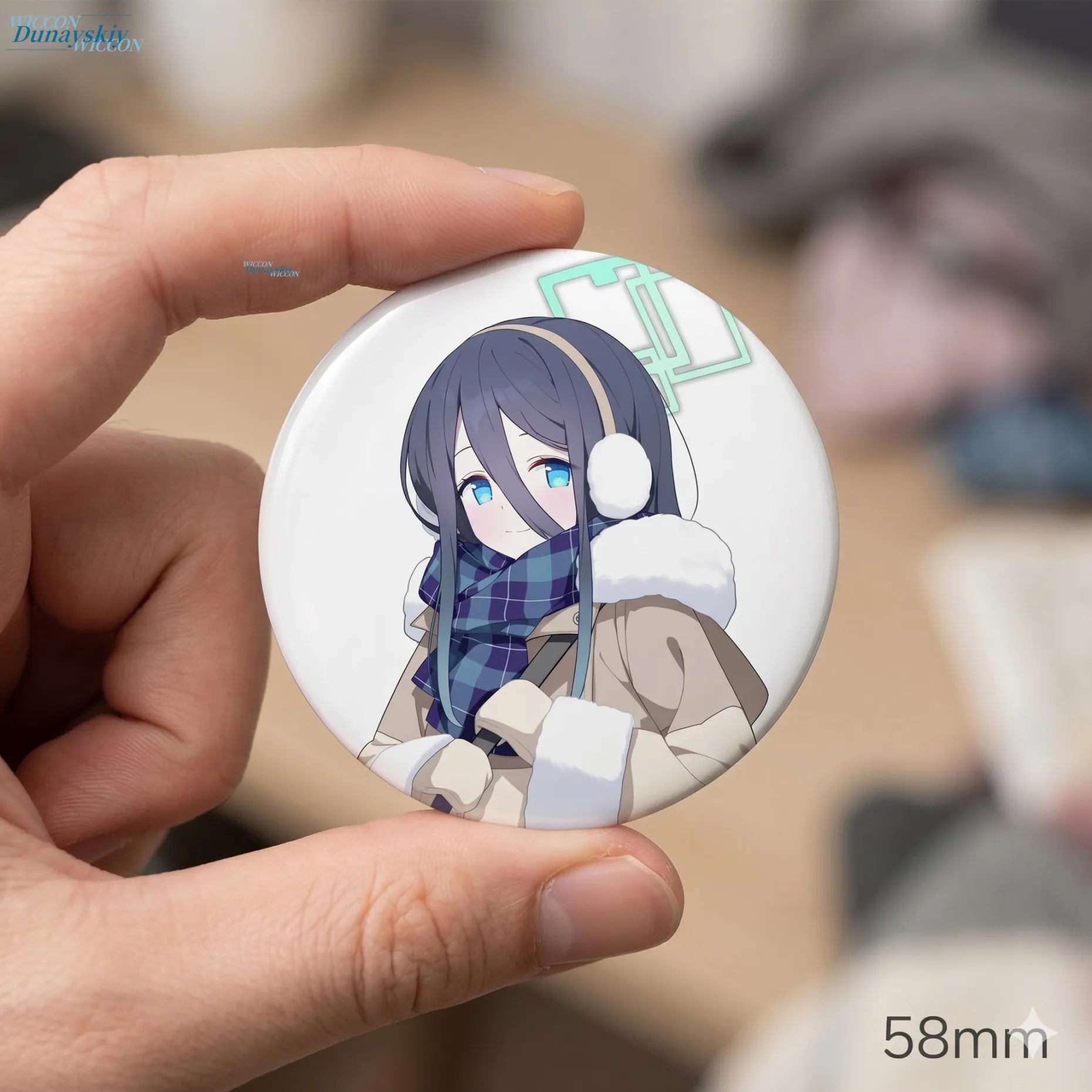 BA Blue Archive Tendou Arisu Aris Badge Anime Pin Brooch Game Character Cute Button Metal Collection Fan Gift Tendou Arisu Aris