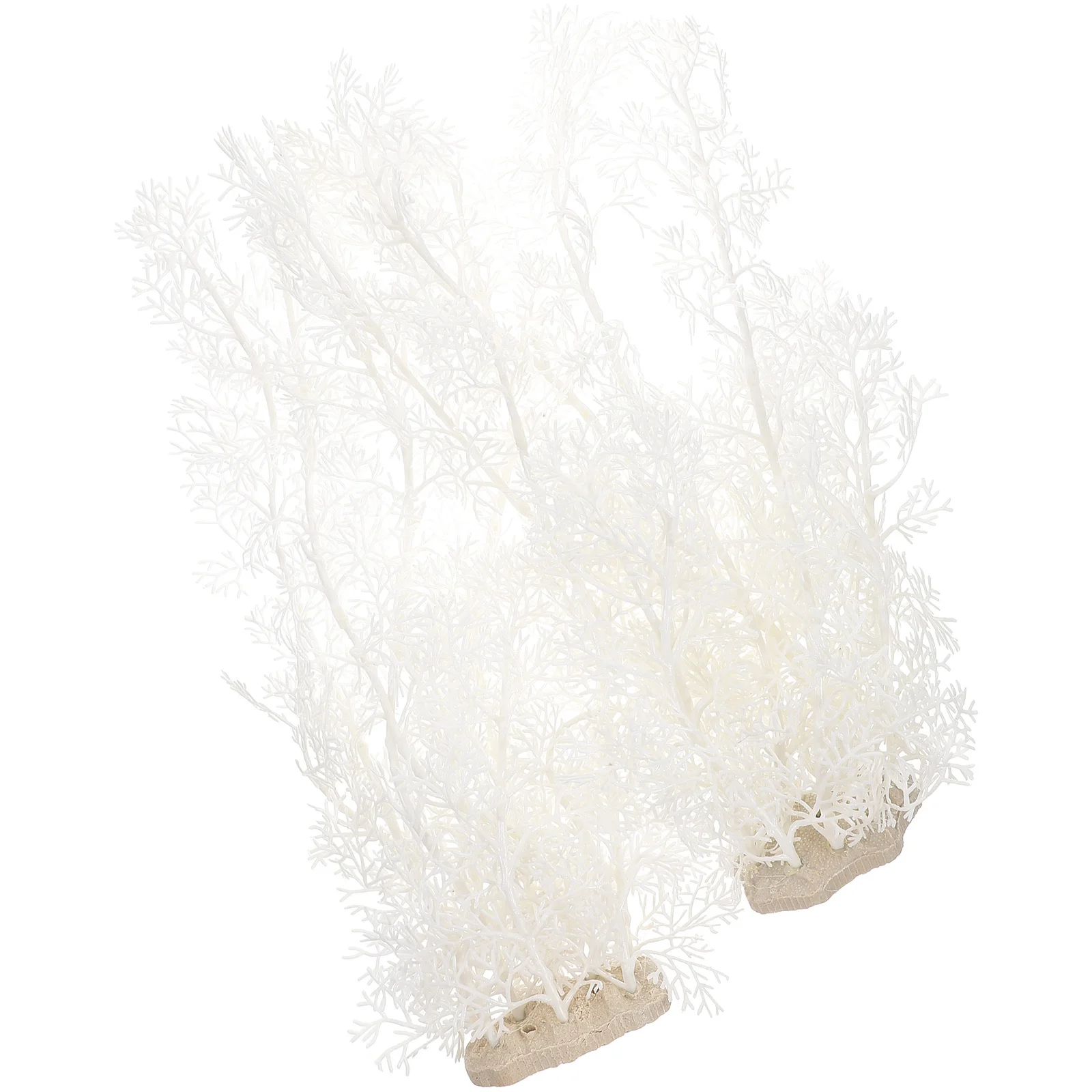 

2pcs Water Grass Decor For Aquarium Plants Plastic Plants For Fish Tank Betta Fish Tank Decorations Tall Aquarium Landscape Pet