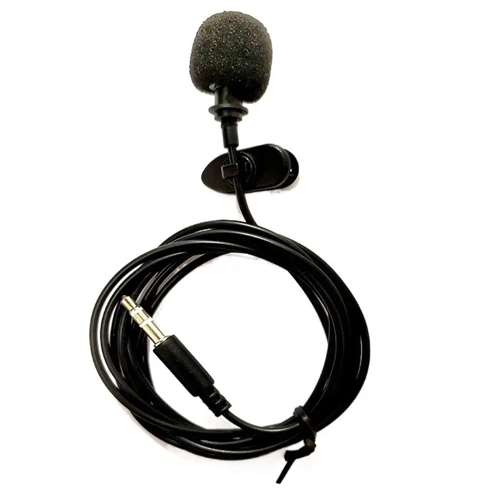 

Noise Reduction Voice Recording Condenser Mic Live Broadcast Lavalier Microphone Clip on Small Microphone Lapel Microphone