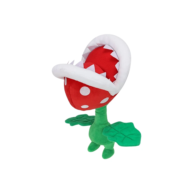 슈퍼 마리오 브라더스 트로틴 피라냐 플랜츠 10인치 봉제인형, 스위치 게임 3D 월드 오디세이 메이커 트로틴 플러시 장난감 테디