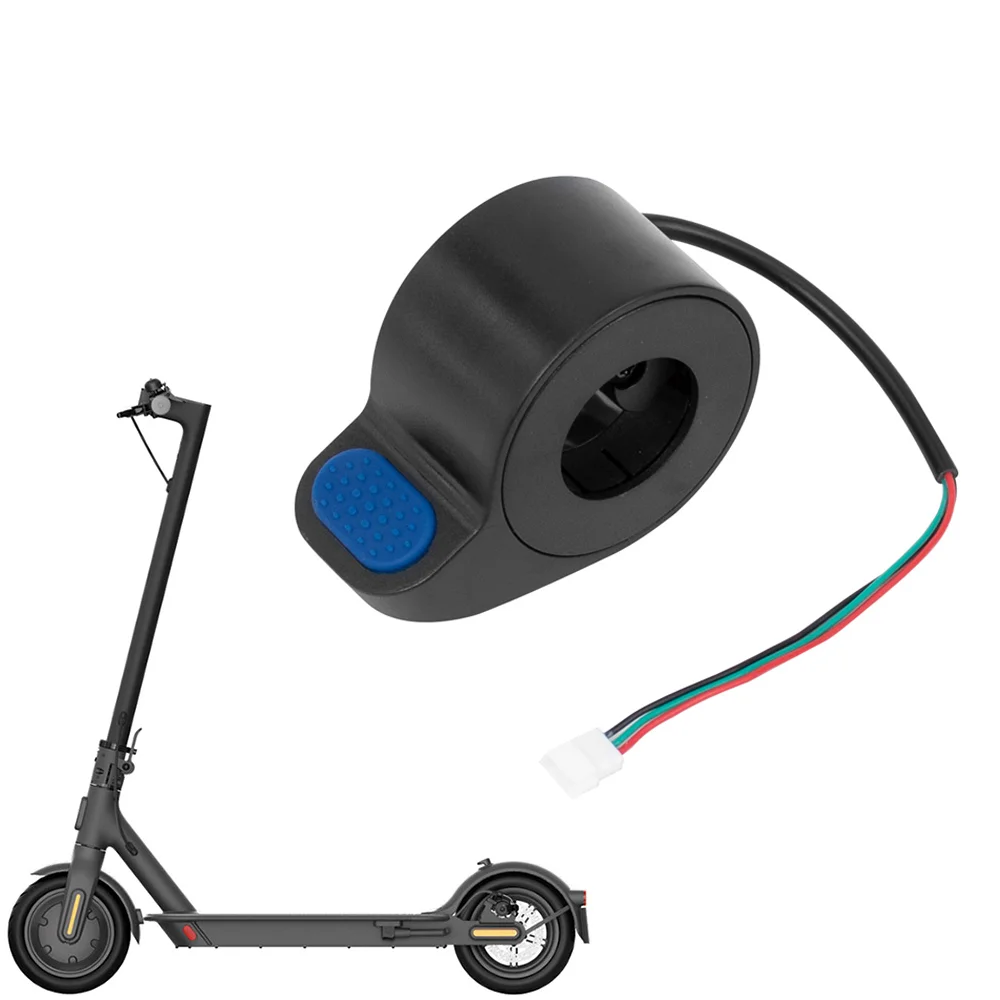 Electric Scooter Throttle Assembly Finger  Speed Dial Thumb For Xiaomi Mi 3 Booster Control Blue Rubber Button Thumb Accelerator