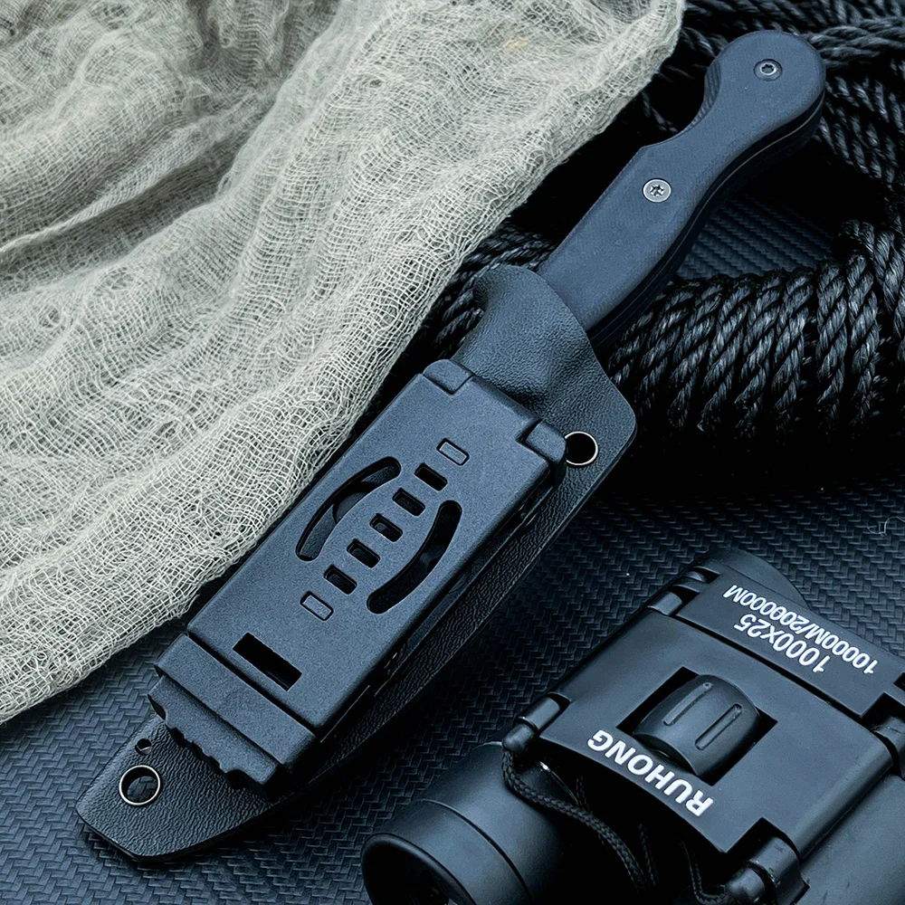 التكتيكية في الهواء الطلق التخييم الصيد الدفاع عن النفس مستقيم سكين صلابة عالية البرية بقاء سكّين متعدّد الاستخدامات التكتيكية EDC سكين