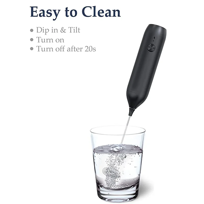 A59E-خلاط رغوة الحليب المحمول القابل لإعادة الشحن، خلاط المشروبات الكهربائية، رغوة صغيرة لقهوة ماتشا