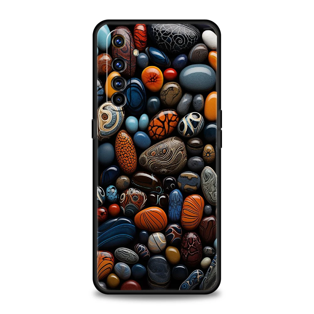 Beautiful Stone Phone Case for Realme 8 9 Pro Plus 8i 9i 6 7 GT2 C21 C25 C3 C11 11 Pro 5G Plus Shockproof Silicone Shell Capas