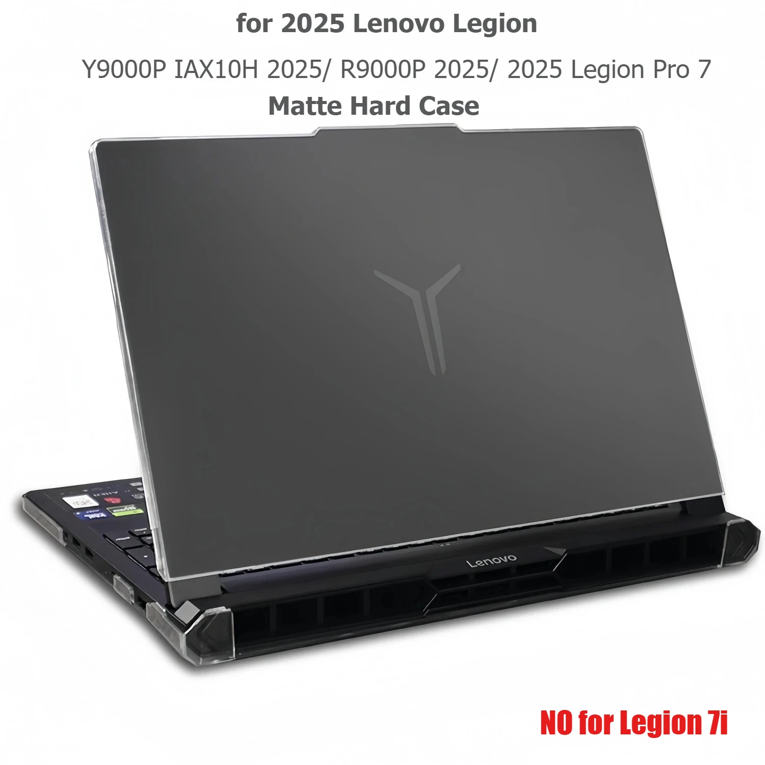 

Матовый жесткий чехол для Lenovo Legion R9000P 2025, тонкий защитный чехол, устойчивый к царапинам для Lenovo Legion Y9000P IAX10H 2025