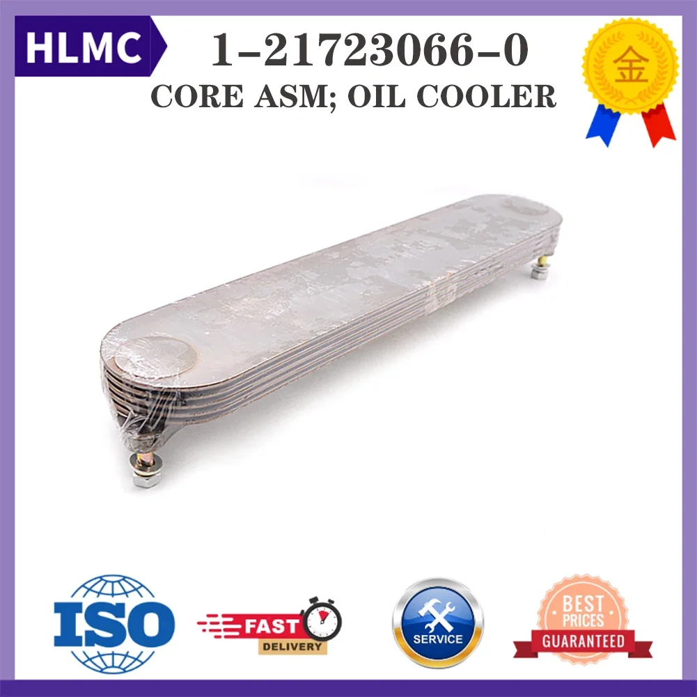 

Top Quality Excavator Engine Spare Parts Oil Cooler Core For ZAX330 ZAX360-3 JS330 SH300-3 6HK1 1-21723066-0