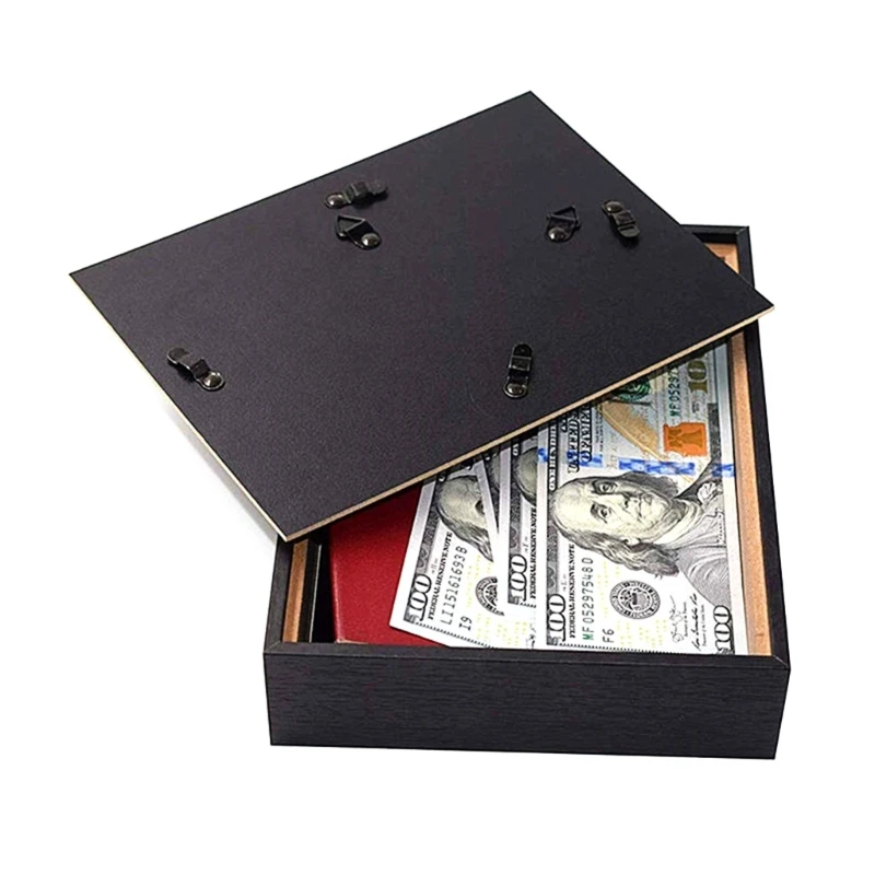 Photo Frame Secret Money Banks Picture Holder Safe Box Secret Compartment