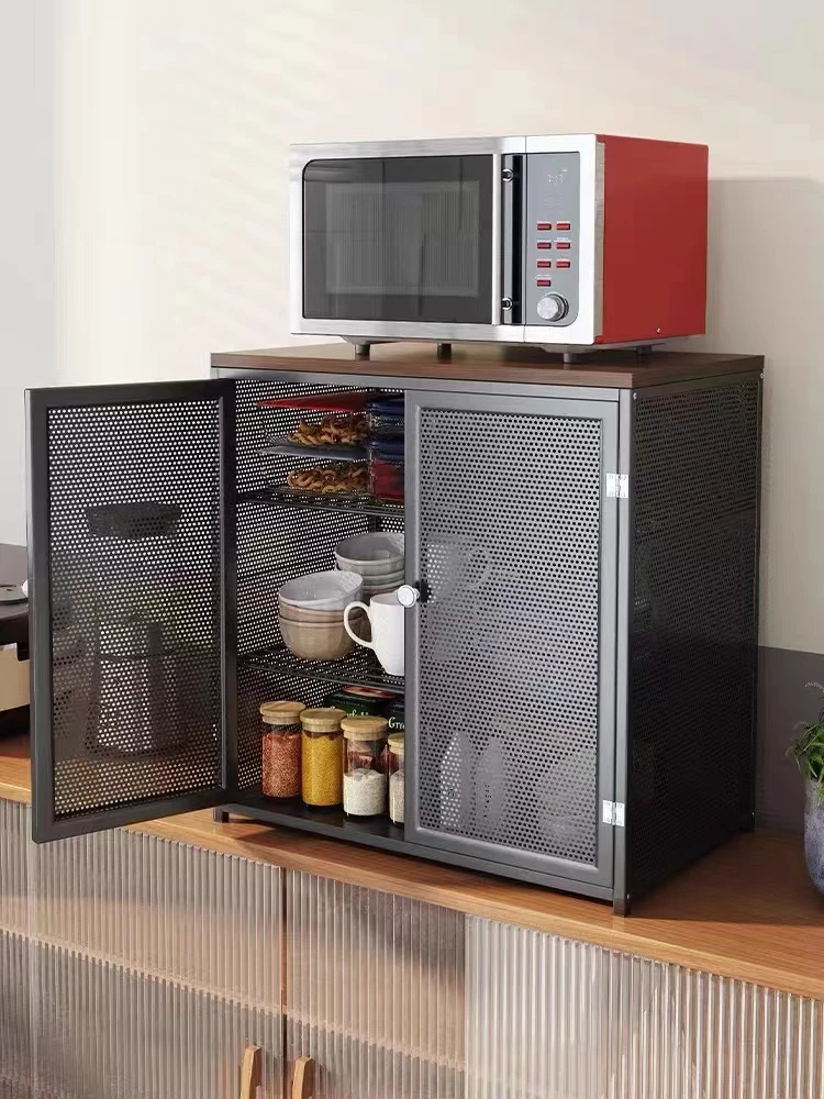 

Multifunctional cupboards, household kitchens, dishes, leftovers, multi-layer storage cabinets, storage racks, desktop