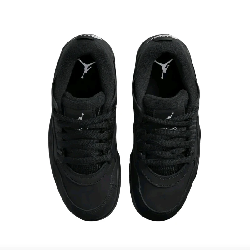 حذاء الجري Jordan Air Jordan AJ4 RM للرجال، مسامي، حذاء كرة السلة ذو الطراز القديم، أسود