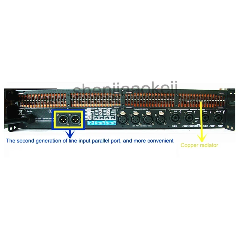 FP10000Q 4 Channel Amplifier Line Array Amplifier Professional 4*1350W Professional Sound High Power Speaker Amplifier Line Amps