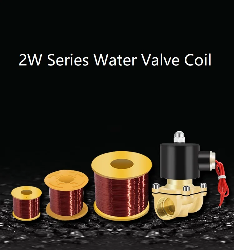 Электромагнитный клапан 2W Solenoid Valve Water Valve Coil for 2W160-15 2W200-20 2W250-25 AC220V DC24V DC12V Copper Coil Пневматика — деталь 1