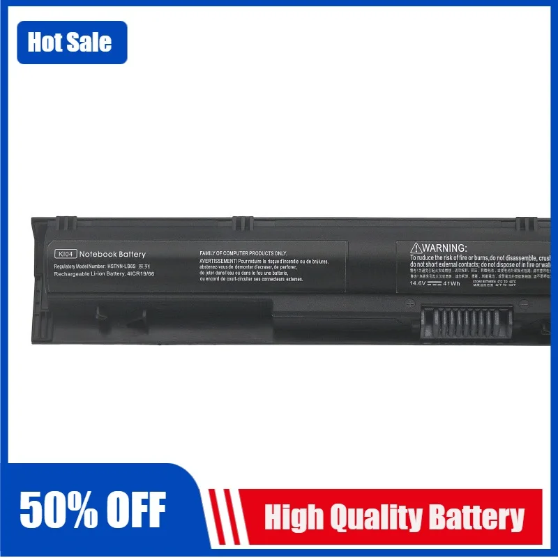 KI04 K104 800049-001 Battery for HP Pavilion Q158 159 160 161 HSTNN-LB6S DB6T Notebook Battery