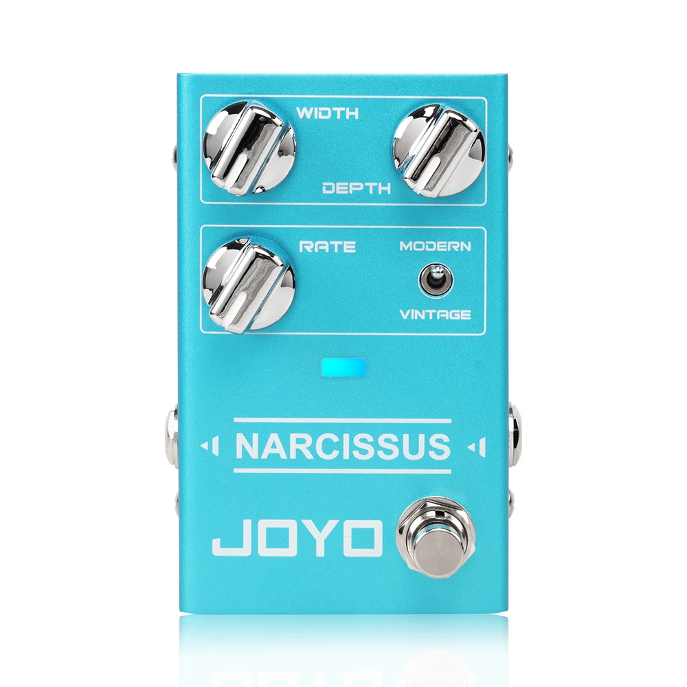 Pedal de efecto de guitarra Chorus de circuito semialógico JOYO R-22, pedales de varios tonos NARCISSUS con tono de palanca VINTAGE y moderno