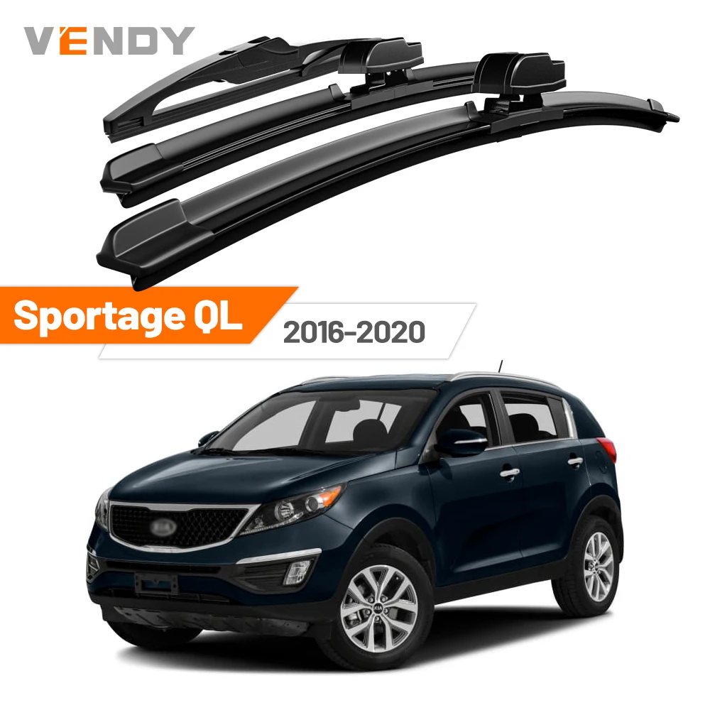 

Для KIA Sportage QL 2016-2020 (2017, 2018, 2019) — Комплект передних и задних щеток стеклоочистителя, аксессуары