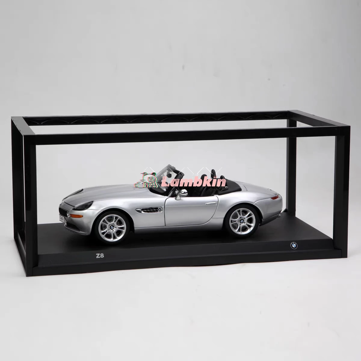 Kyosho 1/18 Originele BMW Z8 Zilver 007 Legering Roadster Model Movie Edition Collectible Gift Ornament Legering