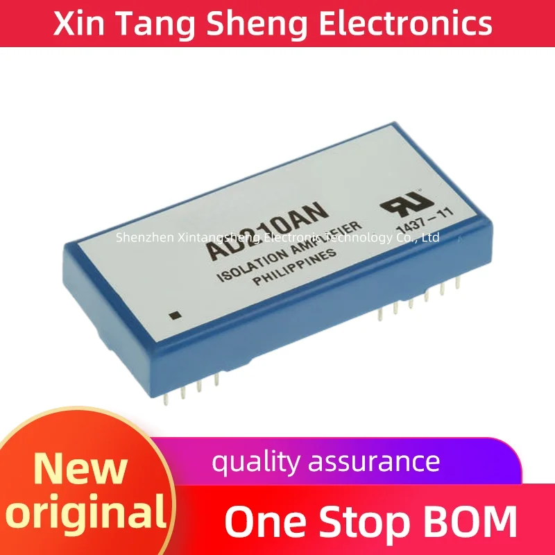 original AD210AN, AD210BN, AD210JN packaged DIP-12 isolation amplifier chips