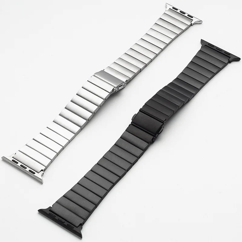 Ремешок из нержавеющей стали для Apple Watch Band S10 46 мм 9 8 7 6 SE 5 4 Металлический браслет iWatch Ultra 2 49 мм 44 38 40 мм 45 41 мм