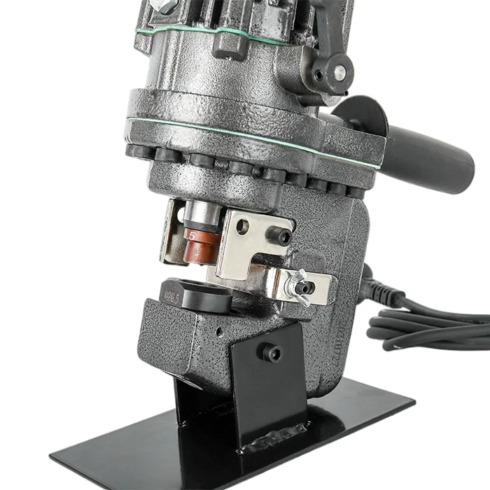 MHP-20 Electric 220v 110v Hydraulic Puncher Hole Digger For Punching Steel Angle Channels Notching Machine For Steel Metal