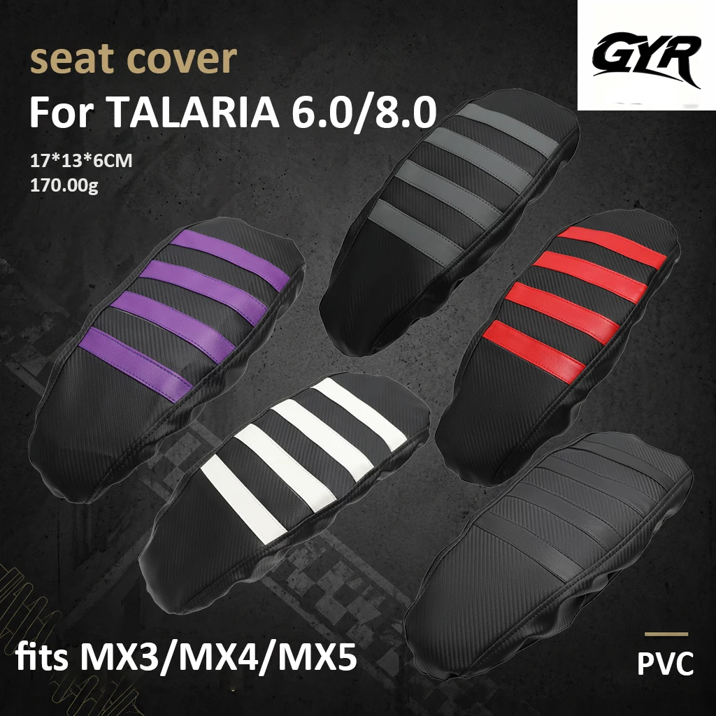 

Waterproof Sunscreen Motorcycle Seat Cover Heat Insulation PVC Cushion Protector For TALARIA 6.0 8.0 MX3 MX4 MX5 Electric Bike