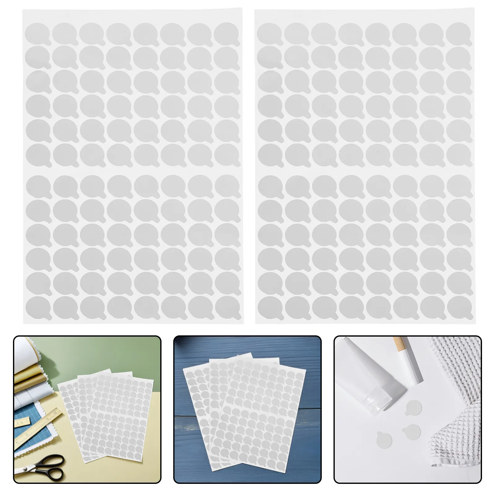 270Pcs Aluminum Foil Sealing Stickers 20Mm Self-Adhesive Waterproof Bottle Seal Labels for Skincare Lotion Essential Oil