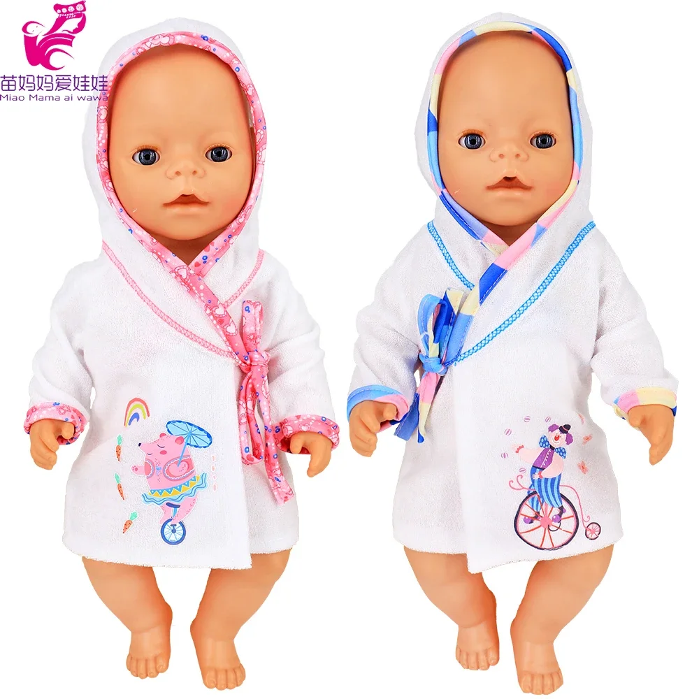 Doll bathrobe for 40cm Nenuco Doll clothes Nenuco y su Hermanita baby doll clothes toys wears