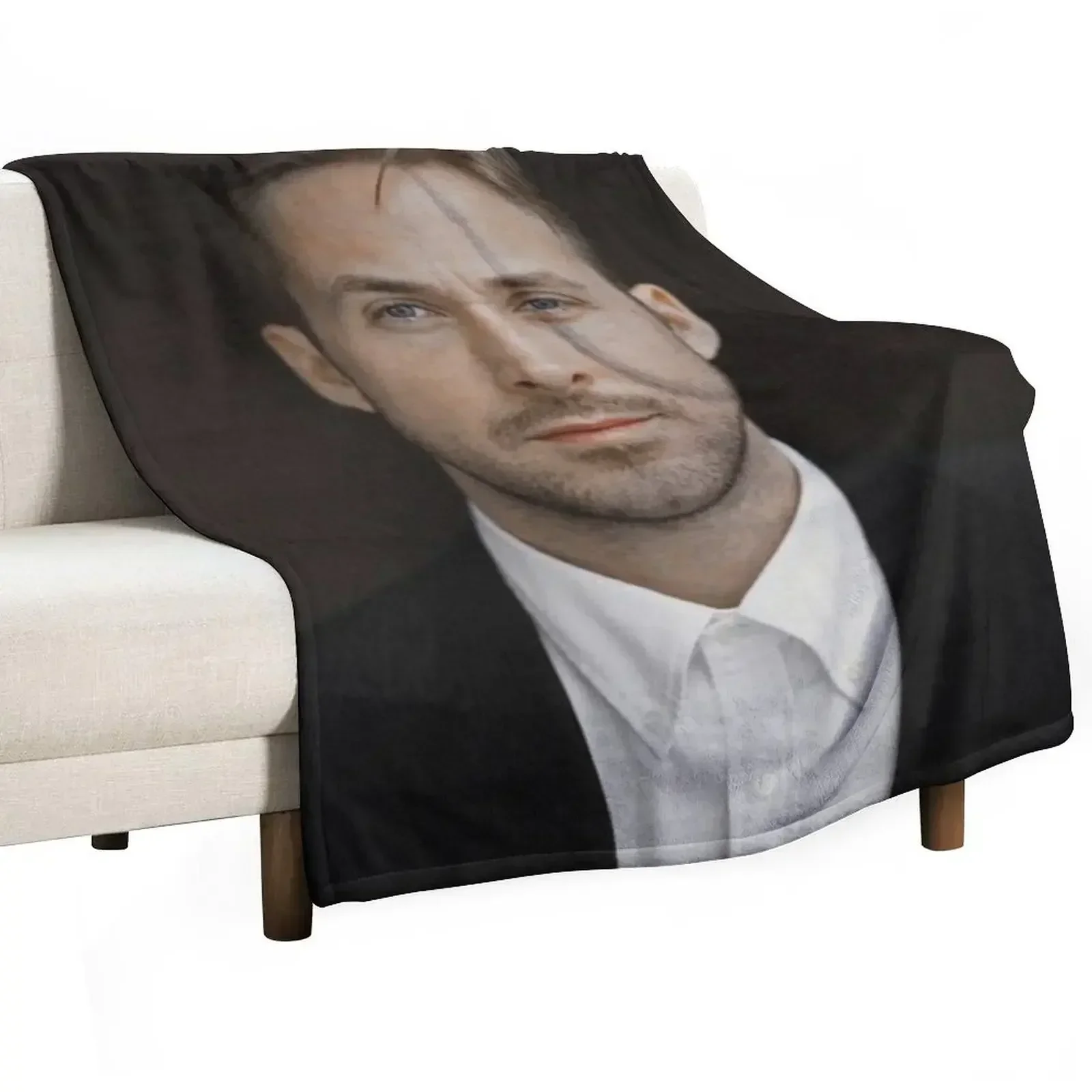 

Ryan Gosling Aesthetic Throw Blanket For Decorative Sofa christmas decoration Flannels Moving Blankets