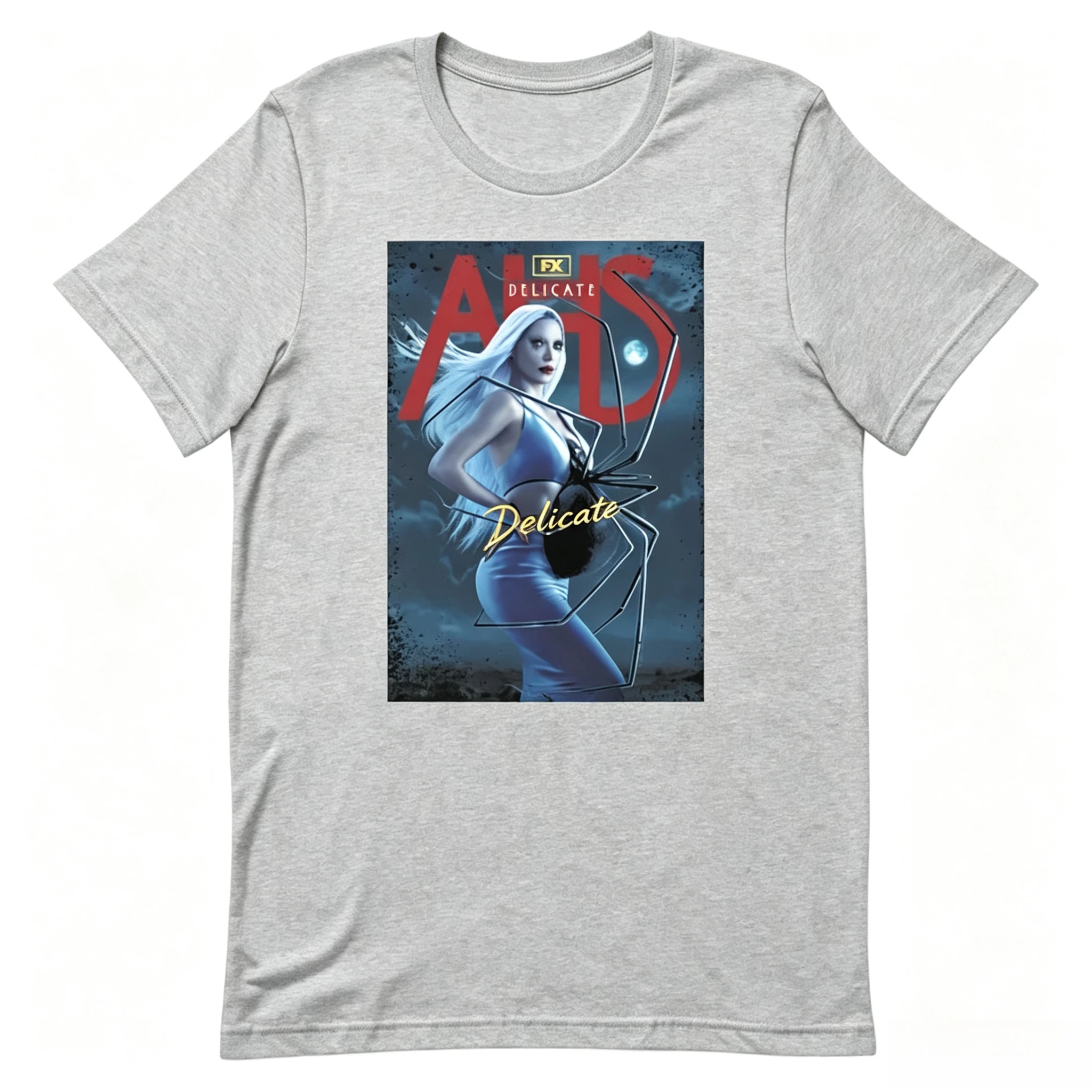 2026 American Horror Story Stacked Logo Women's Comfortable Soft Retro Short Sleeve T-shirt Suitable for Fan Gifts