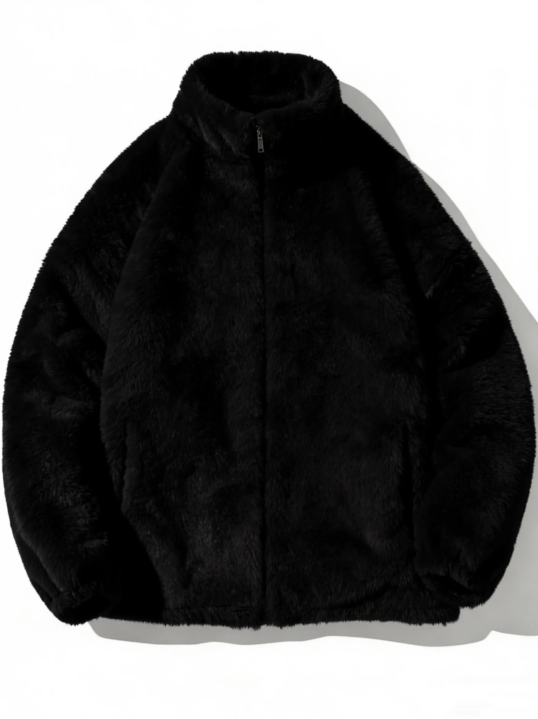 Jaket pria gaya Eropa dan Amer - Sherpa Jacket Fleece ulasan dan harga