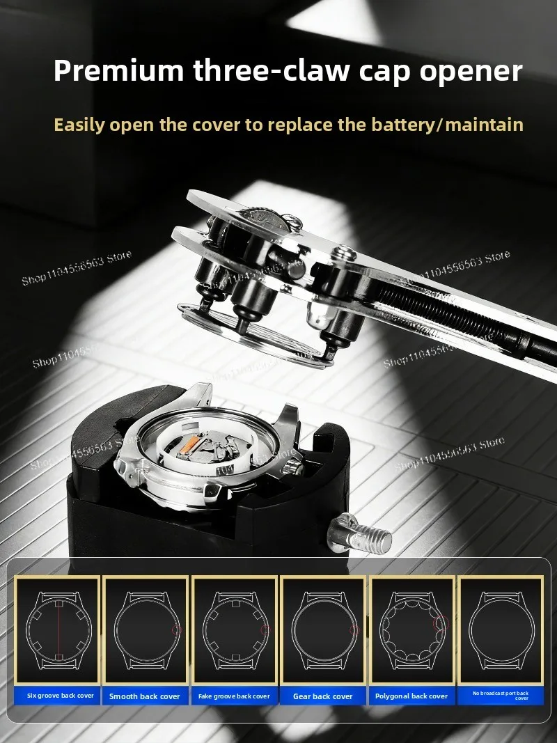 Watch Repair Tool Set Watch Repair Special Tool Back Cover Opener Mechanical Strap Back Cover Screwdriver
