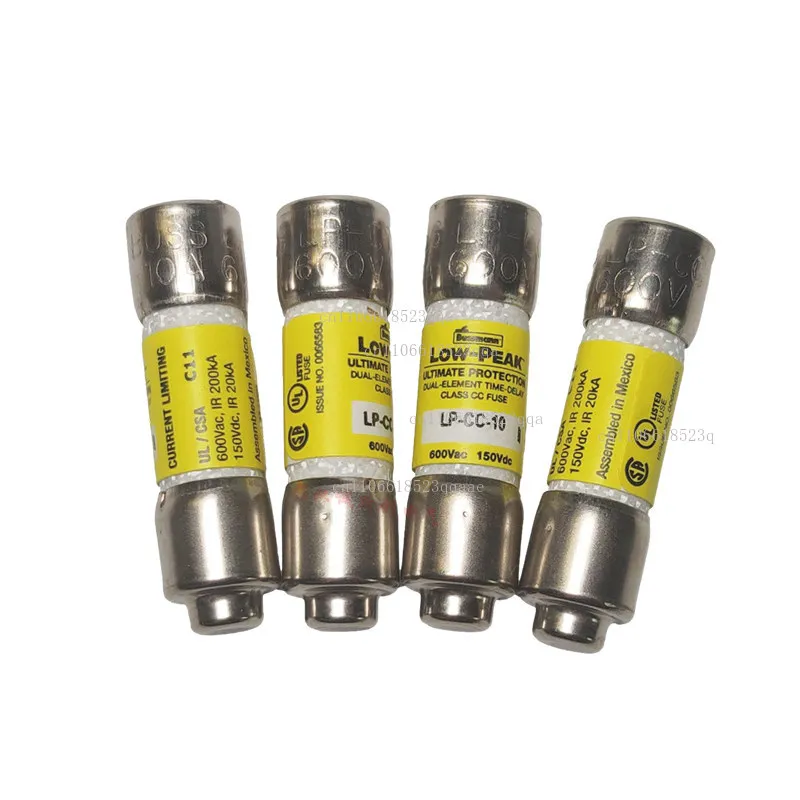10PCS New Original FUSE LP-CC-1-2-3-4-5-6-7-10-12-15-20-25-30 600VAC 10X38mm
