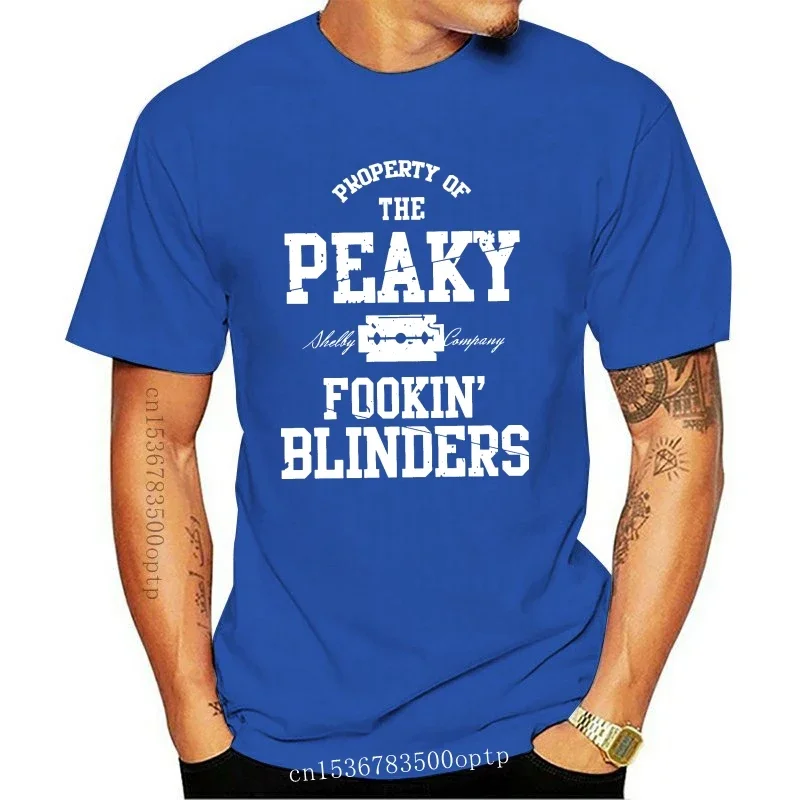 New The Peaky Blinder T-Shirt Mens Funny Fookin Shelby Bros Unisex Tee Top Mafia Sportswear Tee Shirt